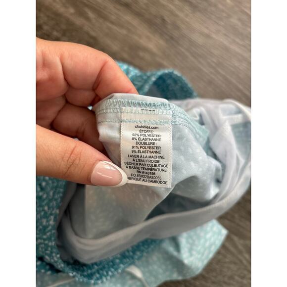 NWOT Chubbies The Whale Sharks Classic Swim Trunks 7” Blue Size Medium - Picture 4 of 6